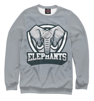 Свитшот для девочек Elephants