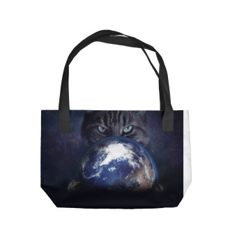 Пляжная сумка Коты правят миром