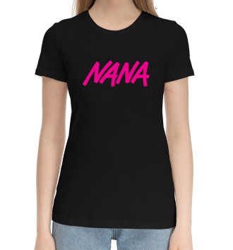 Женская Хлопковая футболка Nana аниме