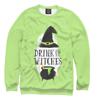 Мужской Свитшот Drink Up Witches