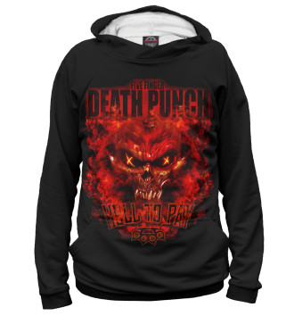 Мужское Худи Five Finger Death Punch Hell To Pay