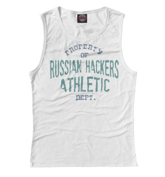 Женская Майка Russian Hackers Athletic Dept