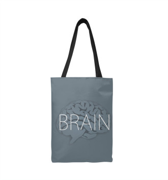 Сумка-шоппер Brain