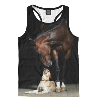 Борцовка Лошадь и пес