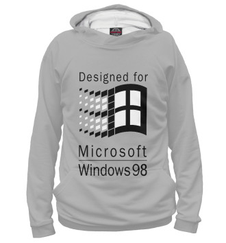 Мужское Худи Microsoft Wiindows 98