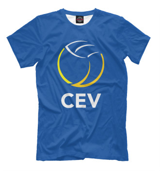 Футболка для мальчиков Volleyball CEV (European Volleyball Confederation)