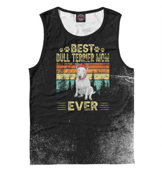 Майка для мальчиков Vintage Best Bull Terrier