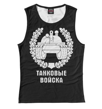 Майка для девочек Танковые Войска (логотип)