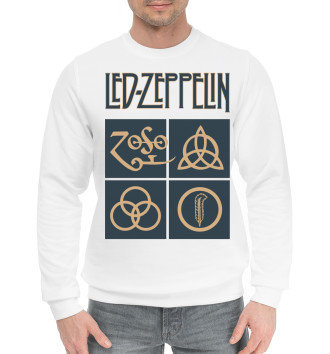 Мужской Хлопковый свитшот Led Zeppelin