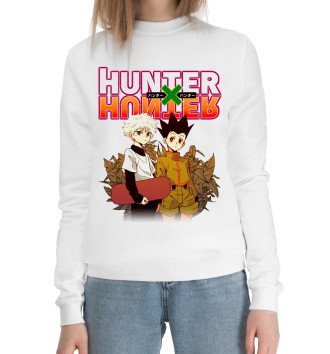 Женский Хлопковый свитшот Hunter x Hunter