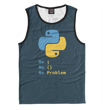 Майка для мальчиков Python No Problem