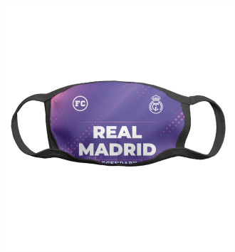 Женская Маска Real Madrid Sport Grunge