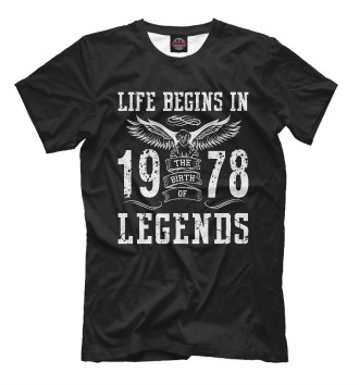 Футболка 1978 - рождение легенды