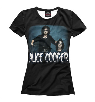 Женская Футболка Alice Cooper