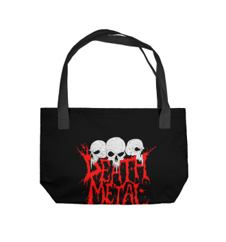 Пляжная сумка Death Metal