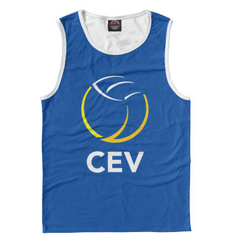 Майка для мальчиков Volleyball CEV (European Volleyball Confederation)