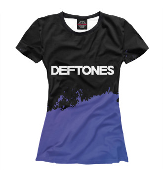 Футболка для девочек Deftones Purple Grunge