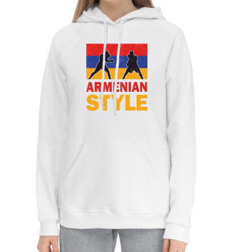 Хлопковый худи Армянский стиль