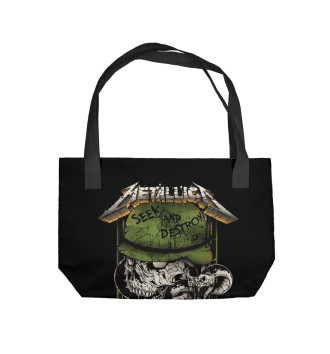 Пляжная сумка Metallica Seek and Destroy