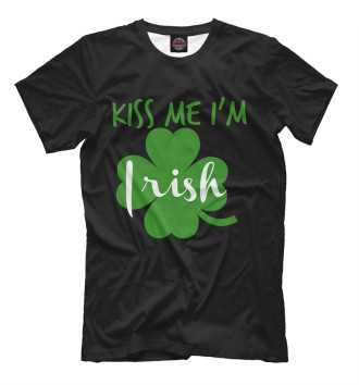 Футболка для мальчиков Kiss me I'm Irish