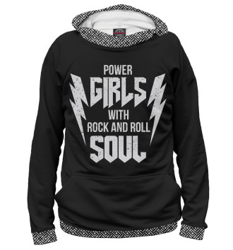 Худи для девочек Rock And Roll