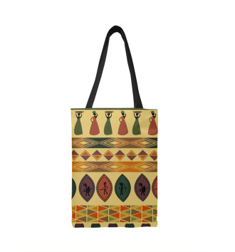 Сумка-шоппер African motif
