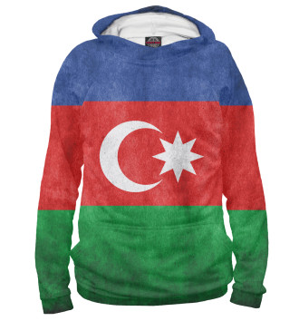 Худи для девочек Флаг Азербайджана