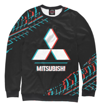 Свитшот Значок Mitsubishi Glitch