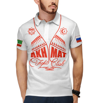 Поло Fight Club Akhmat White