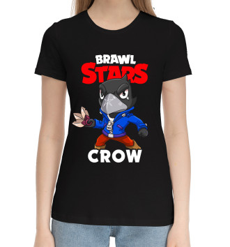 Хлопковая футболка Brawl Stars, Crow