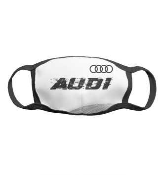 Маска для мальчиков Audi Speed Tires на белом