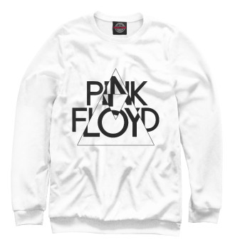 Свитшот для девочек Pink Floyd черный логотип