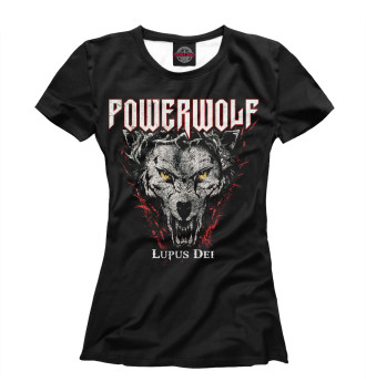 Футболка для девочек Powerwolf