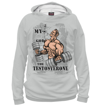 Женское Худи My god the testosterone