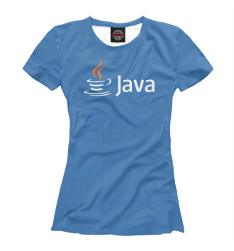 Женская Футболка Java Programmer