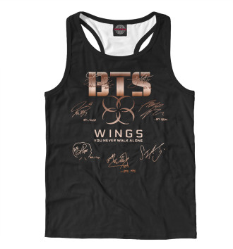Борцовка BTS Wings автографы