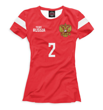 Футболка для девочек Сборная России Фернандес
