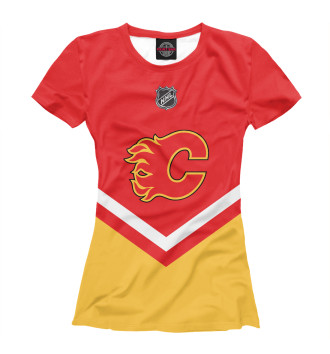 Женская Футболка Calgary Flames