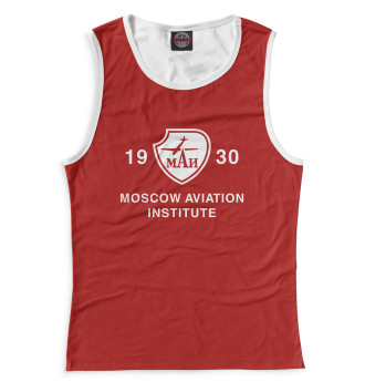 Майка для девочек Moscow Aviation Institute