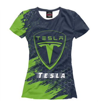 Женская Футболка Тесла | Tesla