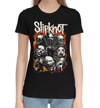 Хлопковая футболка Slipknot