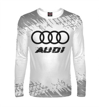 Мужской Лонгслив Audi Speed Tires Logo