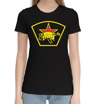 Женская Хлопковая футболка СПЕЦНАЗ (символика)