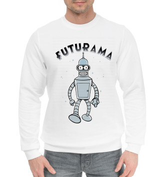 Мужской Хлопковый свитшот Futurama