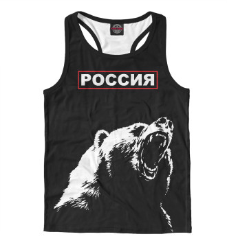 Мужская Борцовка Русский медведь и герб