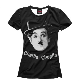 Женская Футболка Charlie Chaplin
