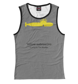 Майка для девочек Yellow Submarine