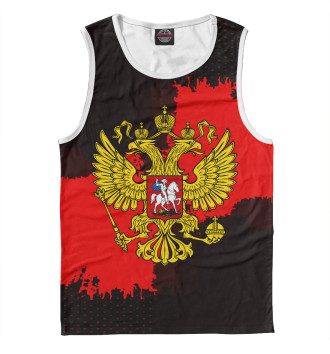 Мужская Майка Russia collection 2018 RED