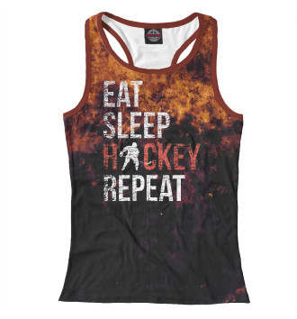 Борцовка Eat Sleep Hockey Repeat