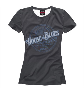 Женская Футболка House of Blues